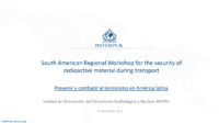 Preventing and Combatting Terrorism in Latin America – Spanish