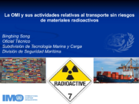 IMO and its activity on the safe transport of radioactive materials_Spanish