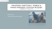 Prins- Maritime Piracy and Armed Robbery on Ships (Spanish)